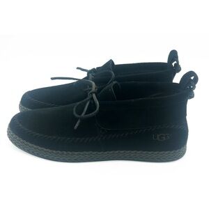 NWOT UGG Women's (9) Woodlyn Moc Ankle
 Moccasin Boot in Black Suede